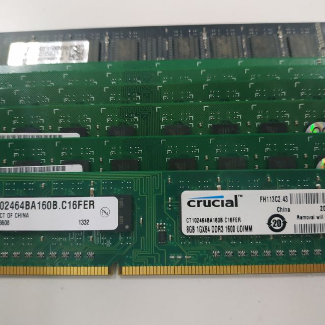 Ram 8g bus 1600 pc3