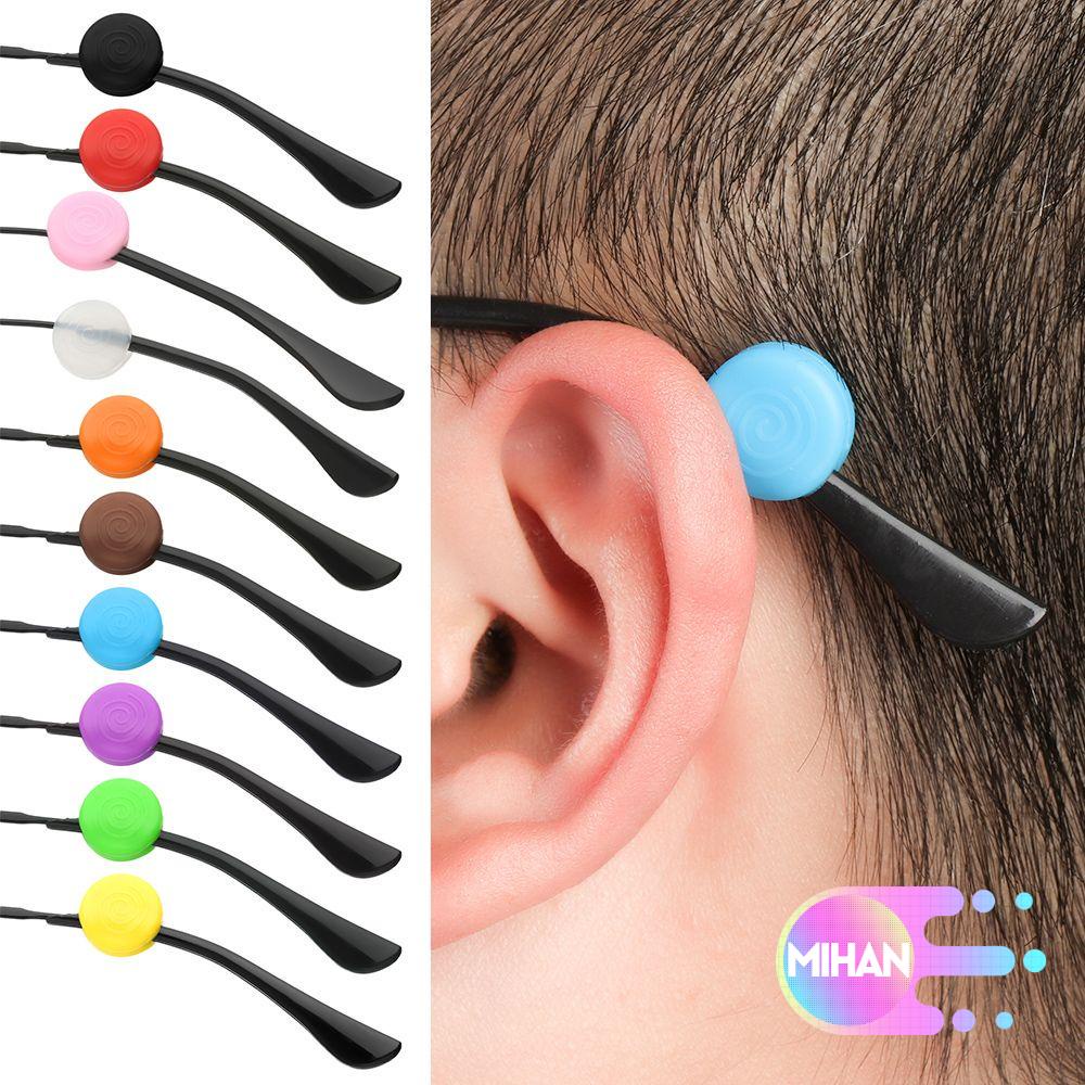 Cặp miếng đệm gọng kính đeo tai bằng silicone thiết kế thời trang