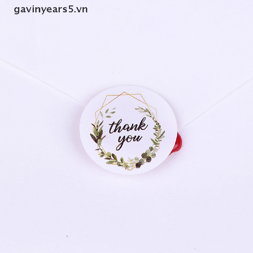Cuộn 500 Nhãn Dán Thank You Trang Trí Đa Ứng Dụng