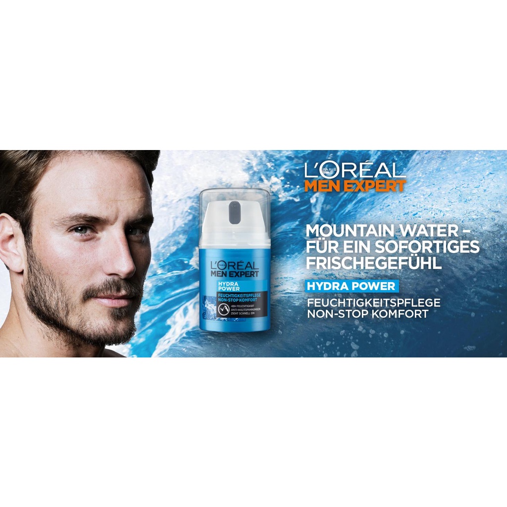 Kem dưỡng ẩm da cho nam LOreal Men Expert Hydra Power 50 mlL