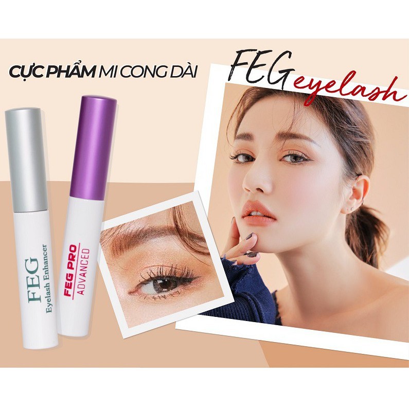 [100% CHUẨN AUTH] Dưỡng Mi FEG Eyelash Enhancer_ Combo Dài Dày Khỏe Ngăn Gãy Rụng