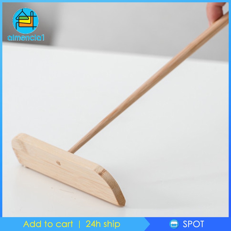 Dụng cụ làm bánh crepe hình chữ T bằng gỗ tre tiện lợi cho nhà bếp