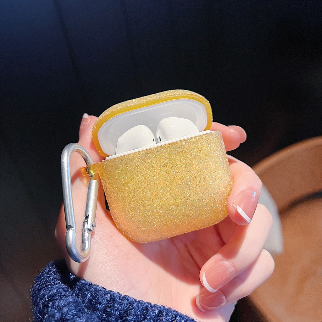 Vỏ bảo vệ hộp đựng tai nghe bluetooth xiaomi redmi buds 3 lấp lánh