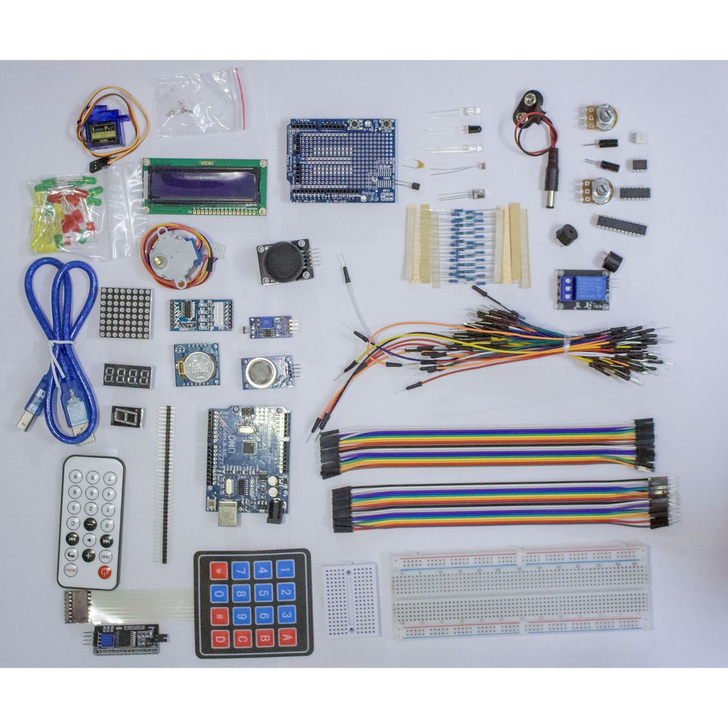 Bộ Kit Arduino Uno R3 Full V3 giá rẻ  (bản đầy đủ nhất) | BigBuy360 - bigbuy360.vn