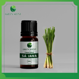 Tinh dầu sả Java nguyên chất, mùi hương đặc trưng, an toàn 10ml