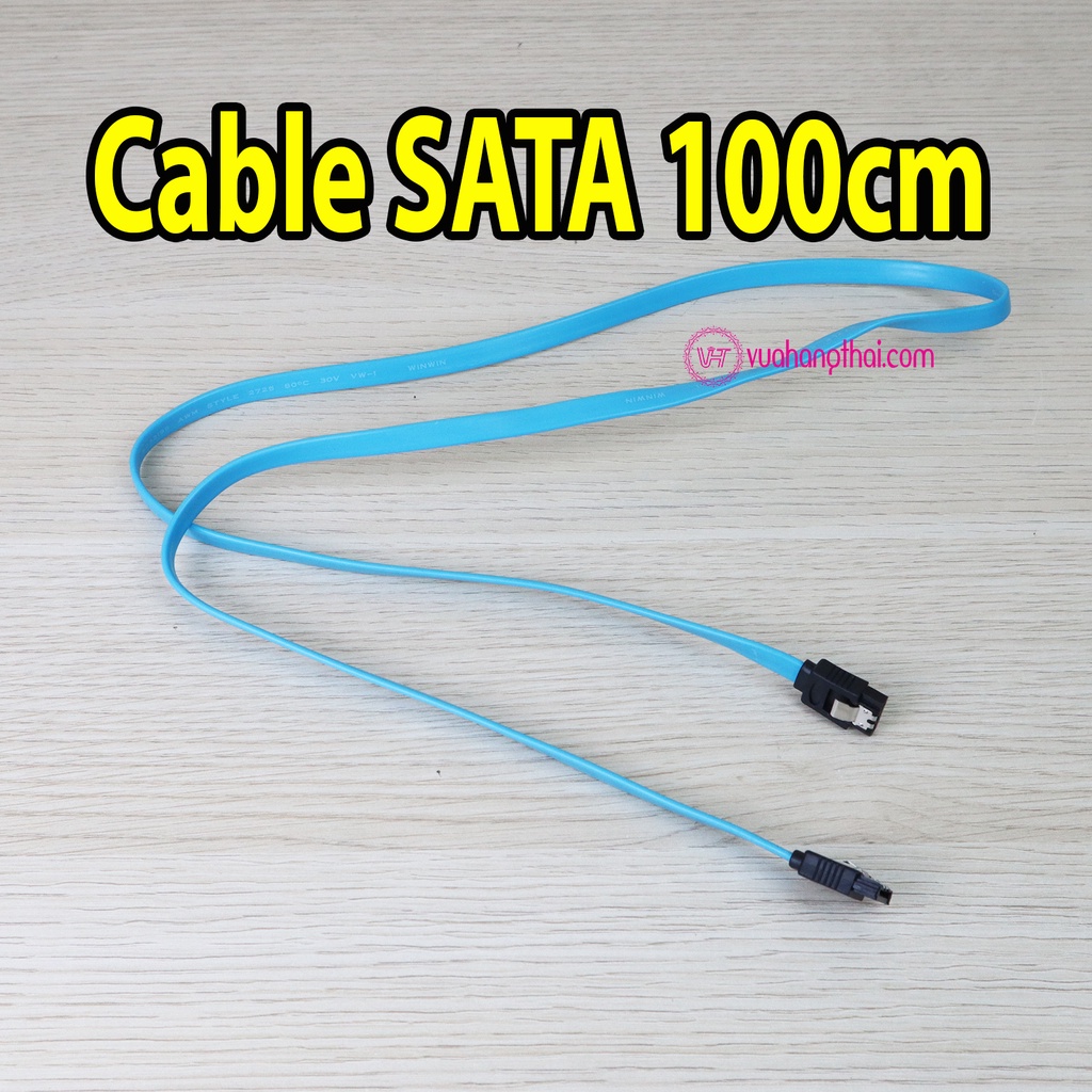 Dây cáp sata 3.0 tốc độ cao 6GB/s dài 100cm, Cable Sata 1m
