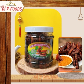 Ăn vặt - me lào muối tôm - hộp 500gr