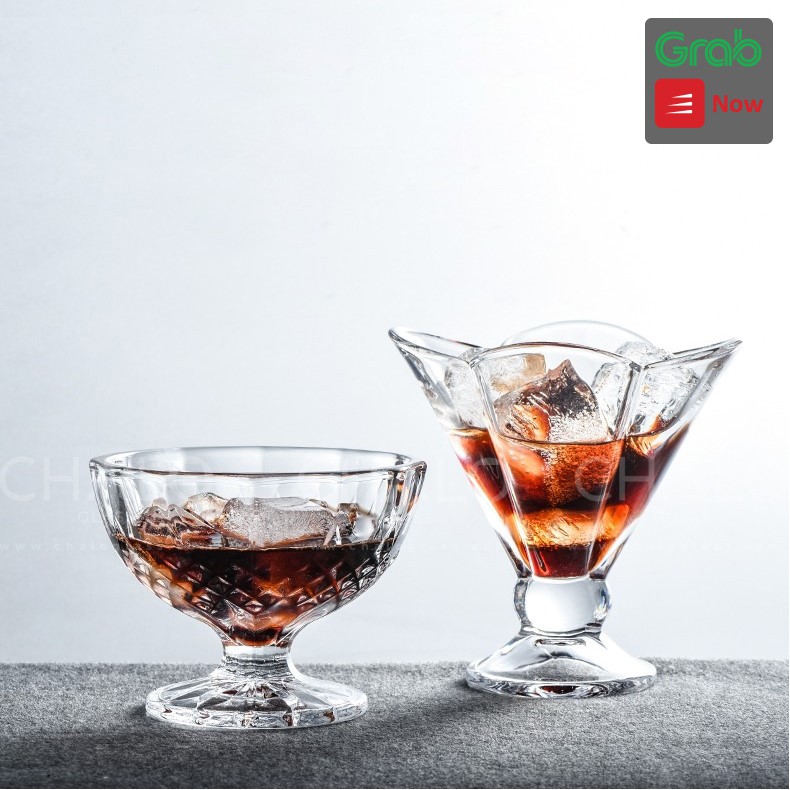 [Made in Turkey] Ly thủy tinh đựng kem 4 cạnh Pasabahce Ice Ville 150ml  - 51628