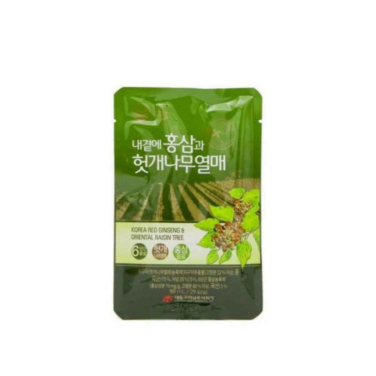 Nước Bổ Gan Hồng Sâm (50ml x 30 gói) - Daedong Korea Ginseng