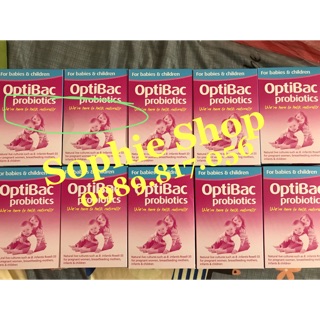 Men Optibac Hồng