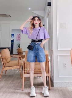 ÁO CROPTOP KÈM BRA