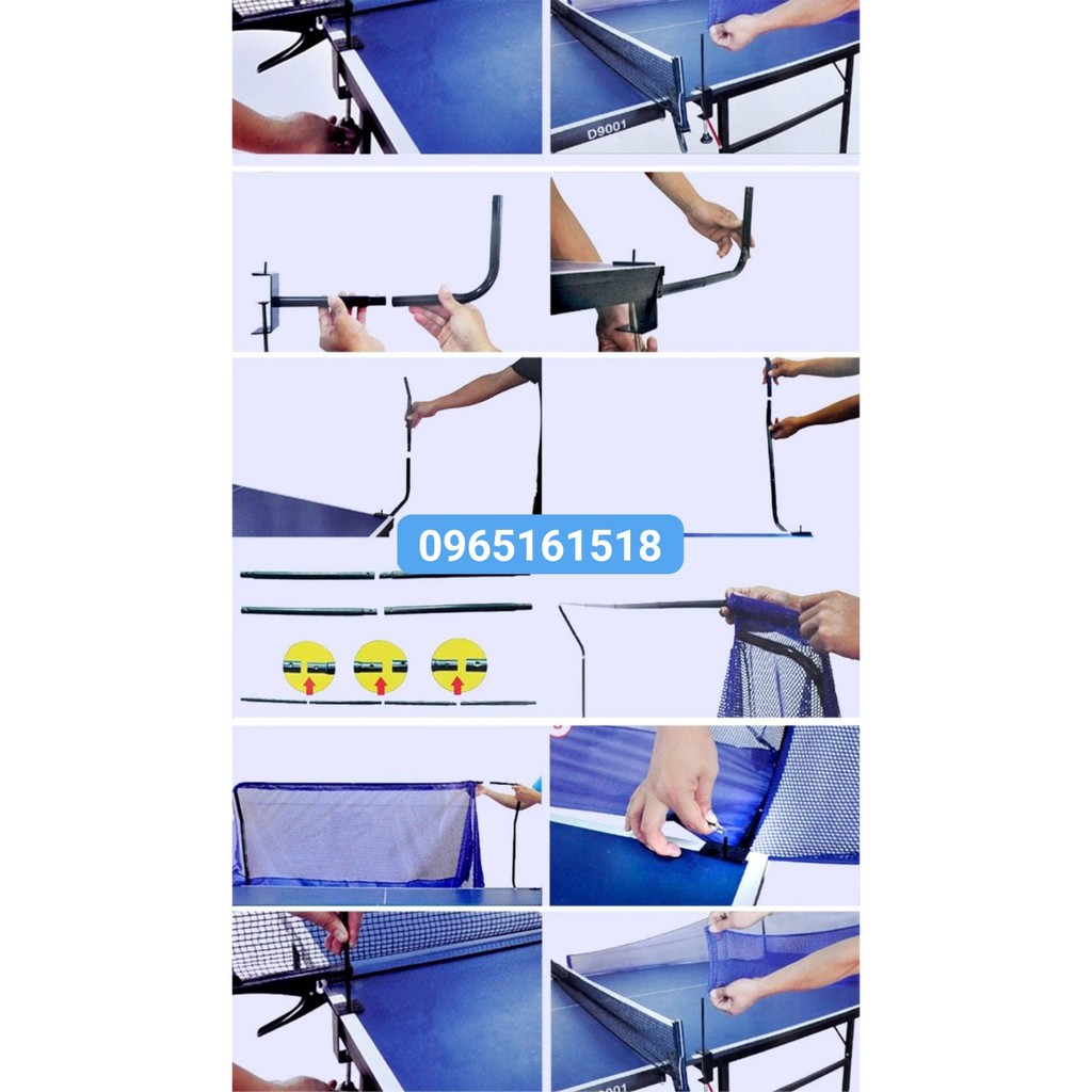 Lưới thu bóng bàn loại gắn bàn