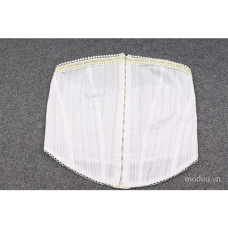 Áo tank top trễ vai xếp ly phối ren quyến rũ dành cho nữ