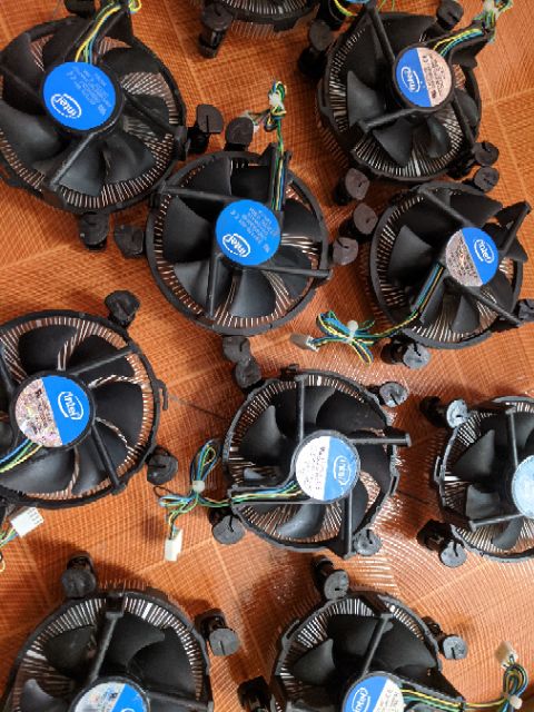 Quạt làm mát CPU lõi đồng socket 1155,1156,1150,1151 chính hãng Intel