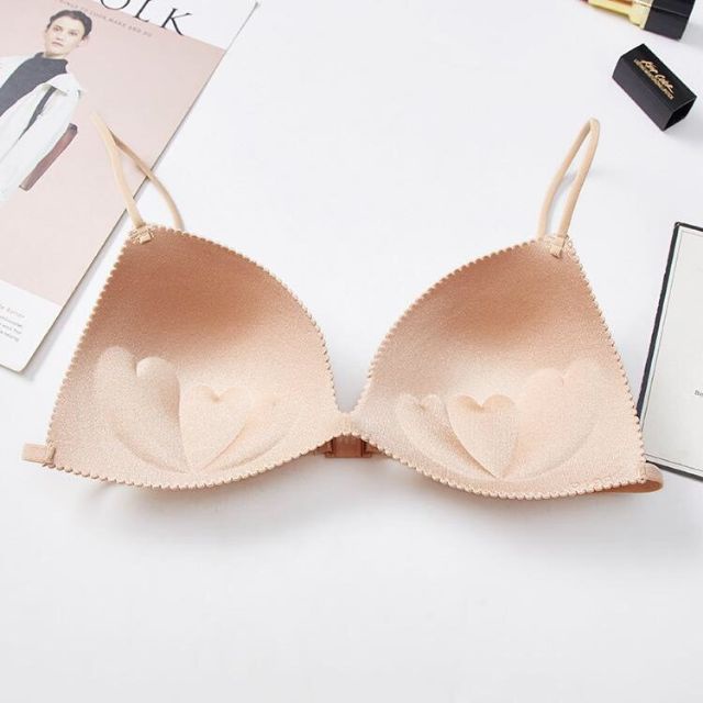 Áo bra đúc đệm tim- Áo bra dây mảnh cài sau loại đẹp 818