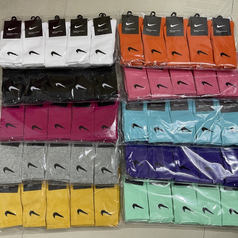 Vớ Nike Cổ cao màu XANH CHUỐI