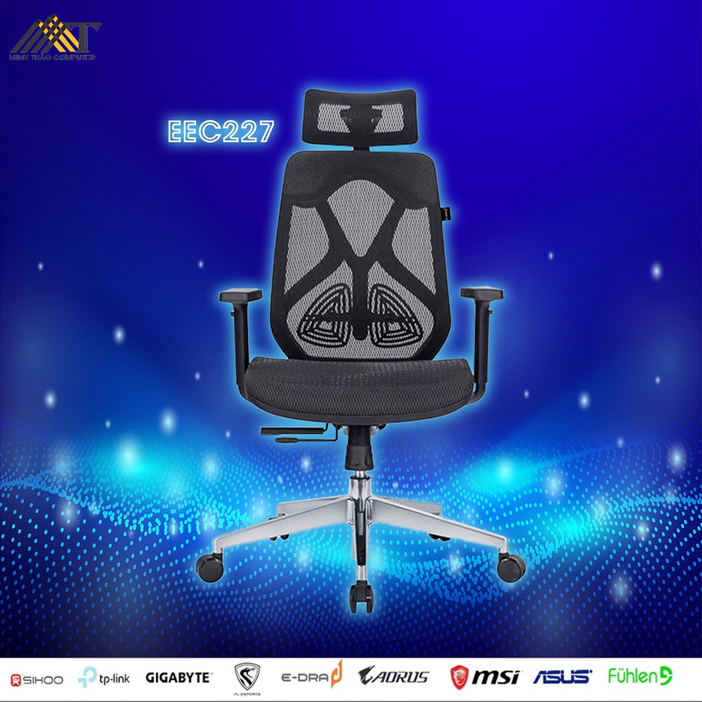 Ghế công thái học gaming Edra Các mẫu giá rẻ chất liệu tốt Bảo hành 12 tháng chính Hãng _ MTC