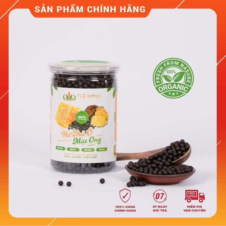 [CÓ TEM CÀO CHÍNH HÃNG] 0.5Kg viên hà thủ ô mật ong Tuệ Minh chất lượng thơm ngon