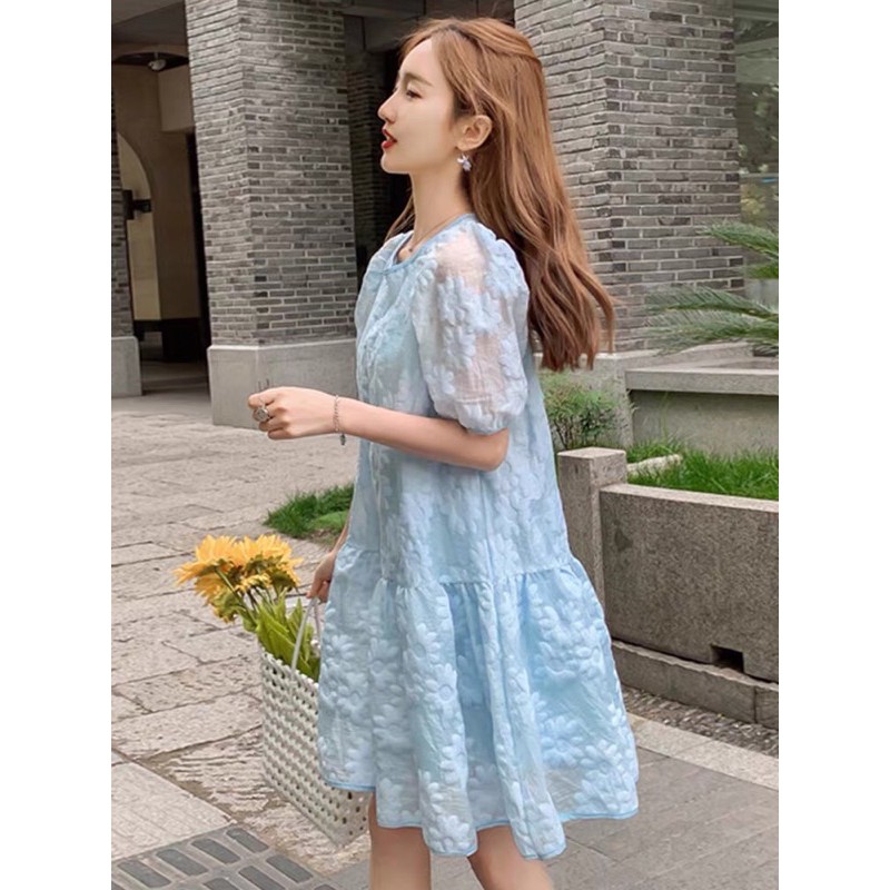 (Sẵn size M)Đầm hoa babydoll- siêu xinh luôn- hàng nhập | BigBuy360 - bigbuy360.vn