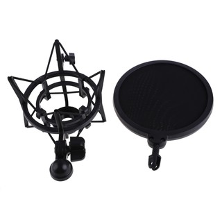 Shock Mount Kèm Màng Lọc Âm Cho Micro YL-101