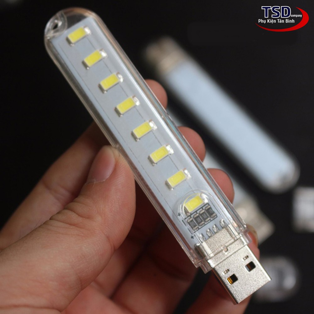 Đèn Led USB 8 Bóng Siêu Sáng