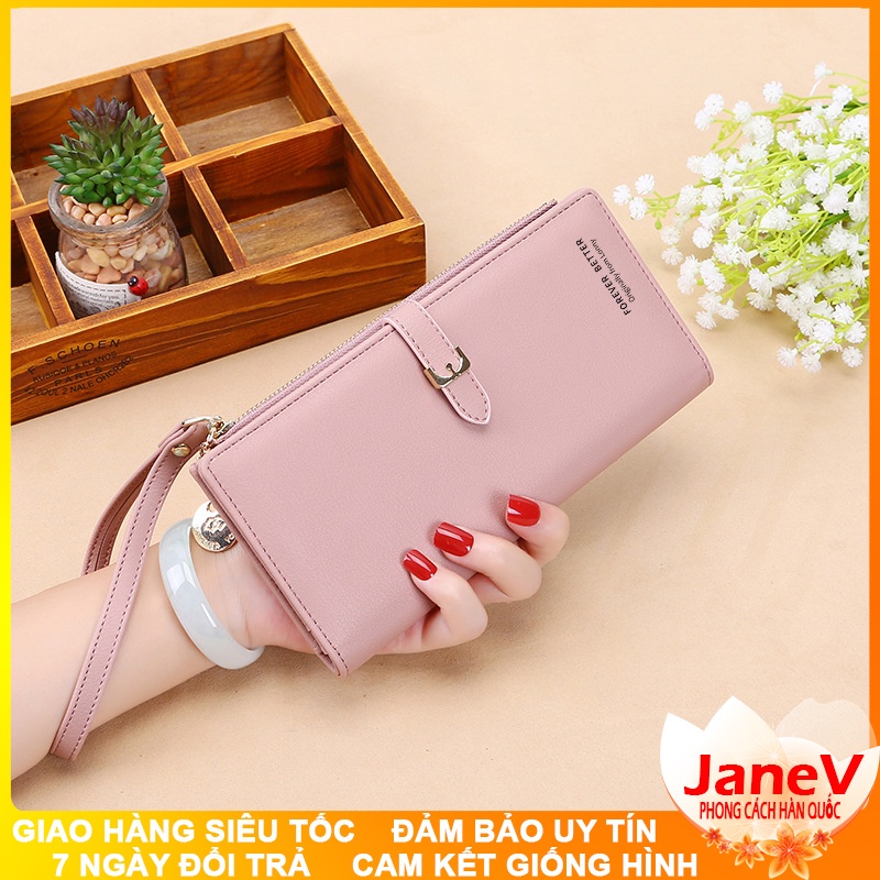 Ví Nữ Dài Cầm Tay Cao Cấp Sang Trọng Phong Cách Hàn Quốc TVNN321