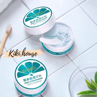 Bột đánh răng thảo dược baimiss trắng răng hoàn hảo sạch thơm miệng 50g