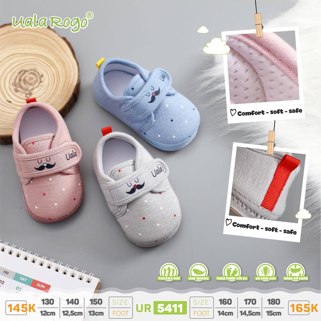 dày tập đi chấm tròn