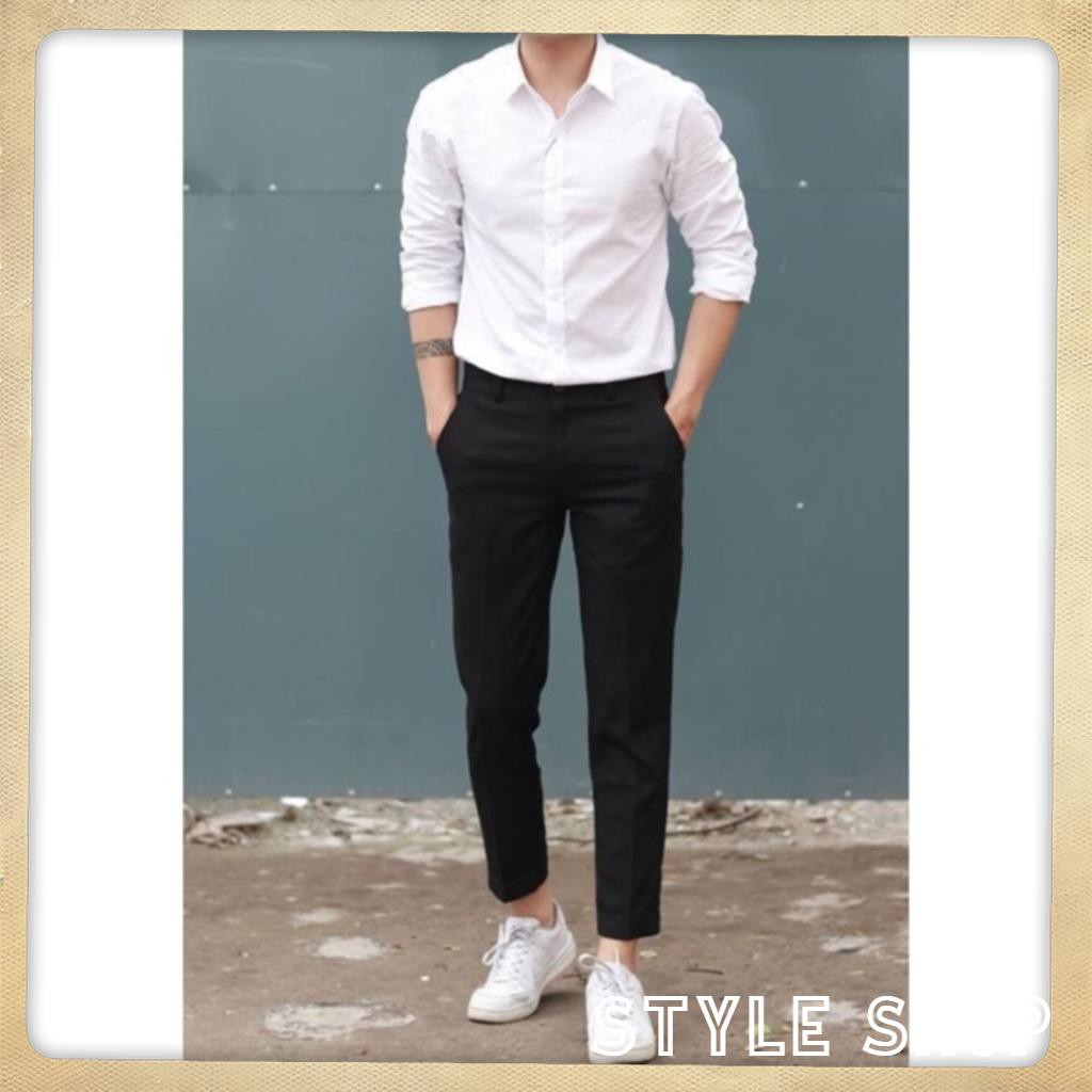FREESHIP+ Tặng sơ mi dài tay - Quần tây body Hàn Quốc siêu sale