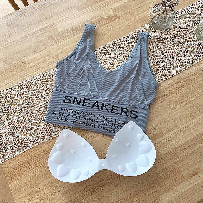 Áo bra tập gym yoga chơi thể thao Sneakers - Mbra94