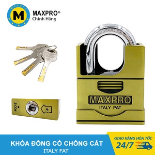 Ổ Khóa Chống Cắt, Ổ Khóa Cửa Chìa Xe Hơi MAXPRO Vàng Đồng Cổ Kích Thước 50mm, 60mm - M02XHCC
