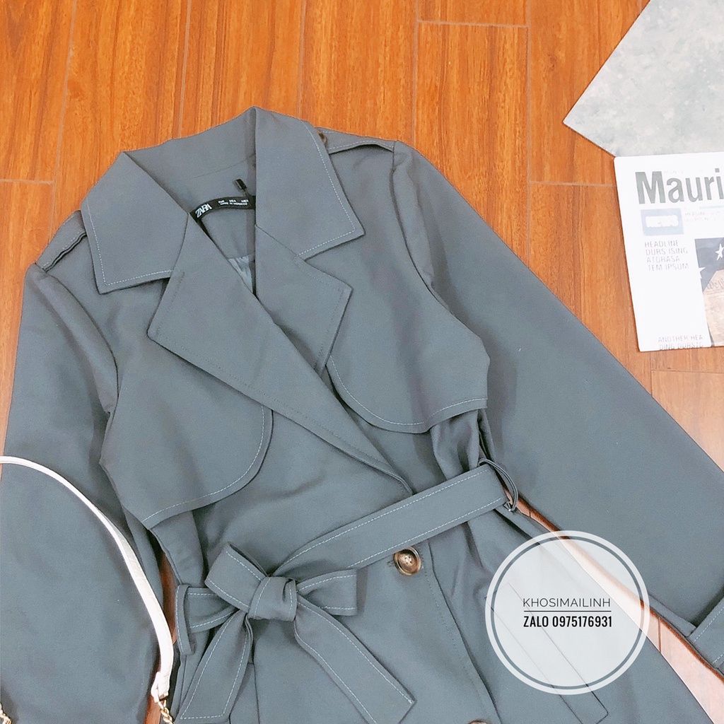 ⚡️BÁN SỈ⚡️Áo khoác trendcoat dáng dài