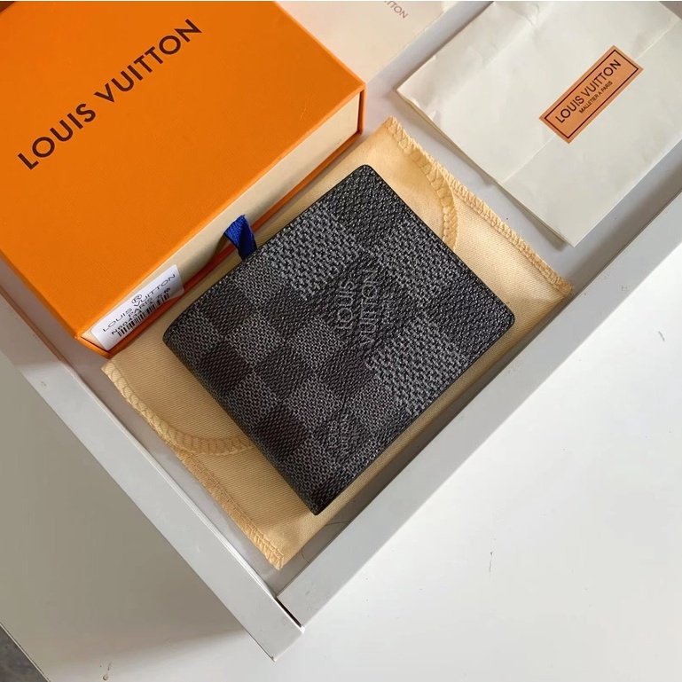 Sẵn sàng giao hàng 100% nguyên bản Ví nam Louis Vuitton LV mới có hộp