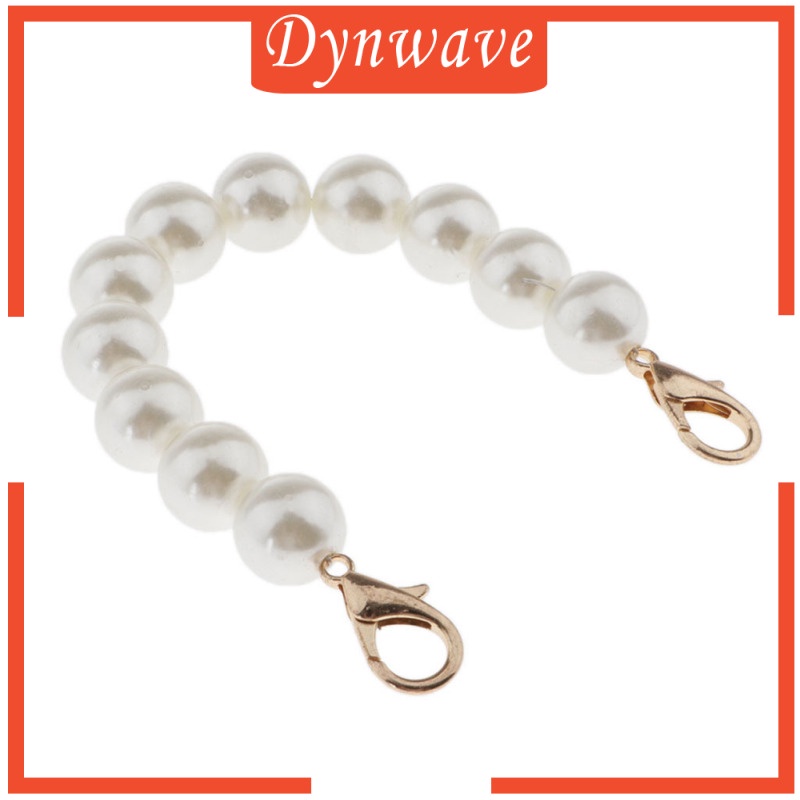 Dây Đeo Túi Xách Handmade Tay Cầm Ngắn Đính Ngọc Trai Thời Trang Sang Trọng