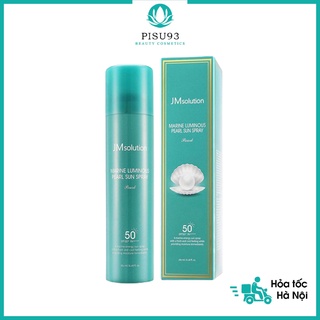Xịt chống nắng body jm solution marine luminoso pearl sun spray spf50 + pa++++ 180ml