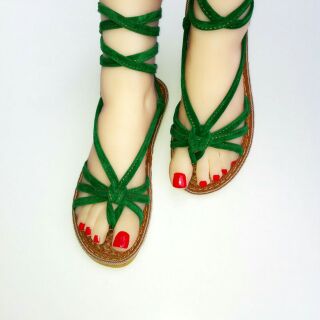 [SALE OFF ] Giày sandal nữ cột dây cá tính