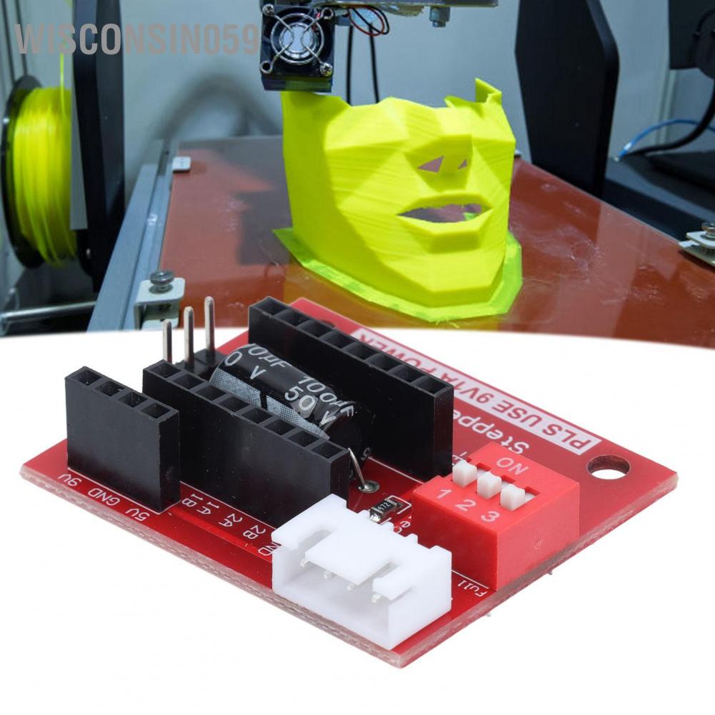 Wisconsin059 Stepper Motor Control Expansion Board for A4988 DRV8825 3D Printer Driver Controls Boards