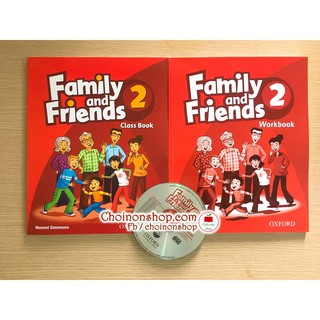 Đồ chơi - Family and friends 2 SB+WB (1st) + đĩa