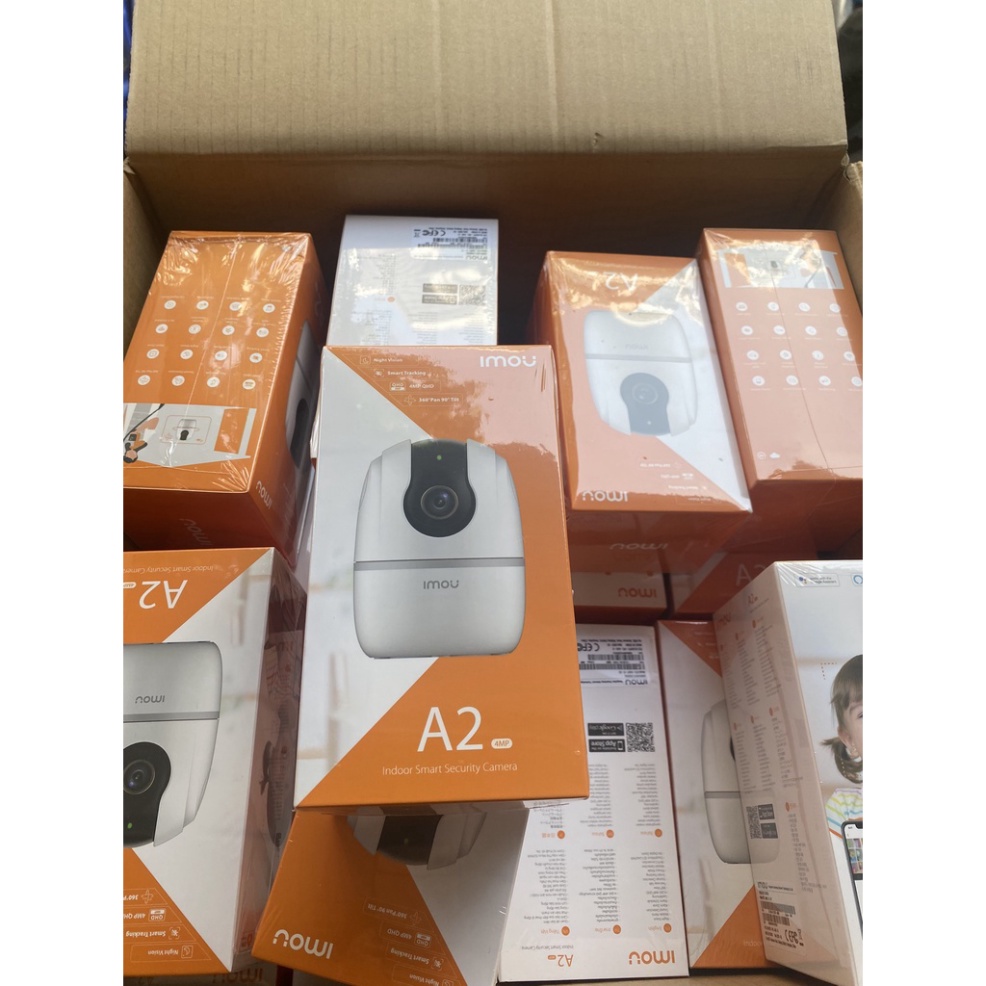 Camera wifi không dây 4MP 2K, xoay 360 đàm thoại 2 chiều, imou A2, Ranger A22EP A42P