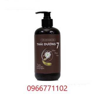 Thái dương dầu gội dược liệu 7 480ml nâu