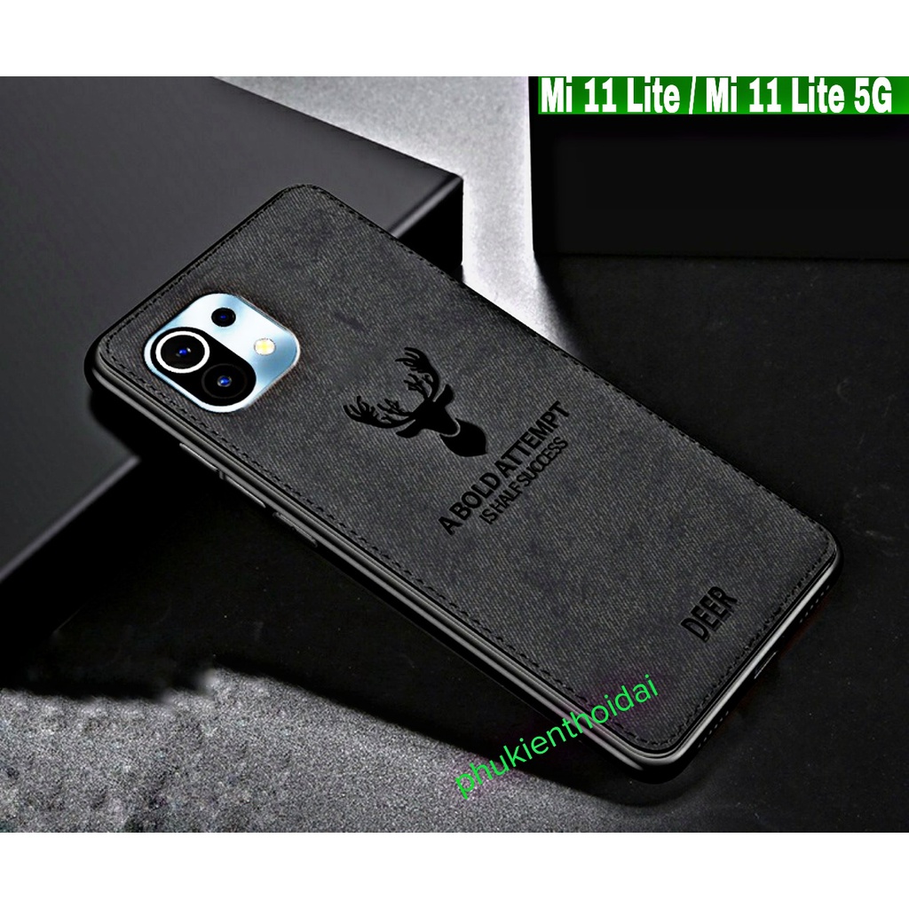 ỐP XIAOMI MI 11 LITE / 11 LITE 5G HÌNH VẢI HƯƠU 3D THỜI TRANG