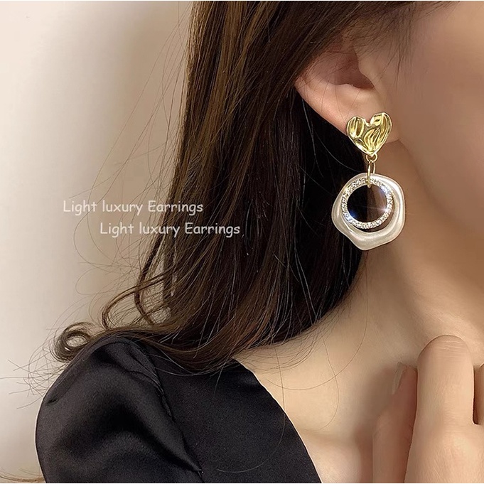 Bông Tai Hình Hoa Mạ Bạc 925 Thời Trang