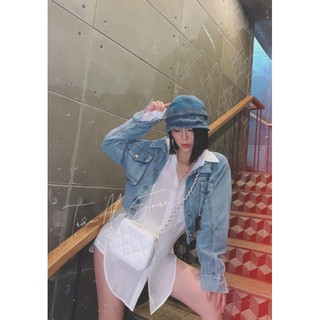 💋💋Khoác jean túi hộp siêu hot💥💥💥