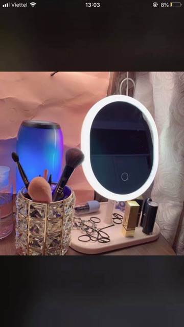 Gương make up đèn led