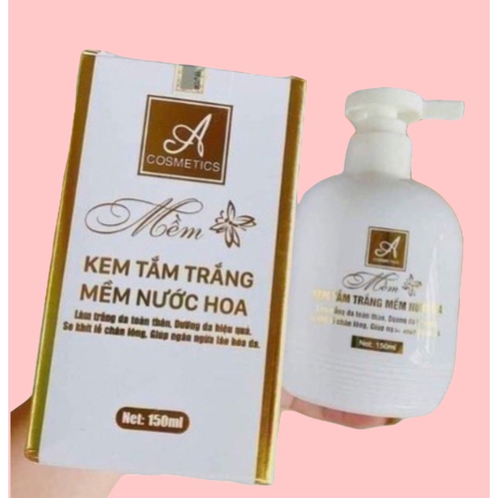 (CHÍNH HÃNG) - Kem tắm trắng mềm nước hoa chữ A Phương Anh