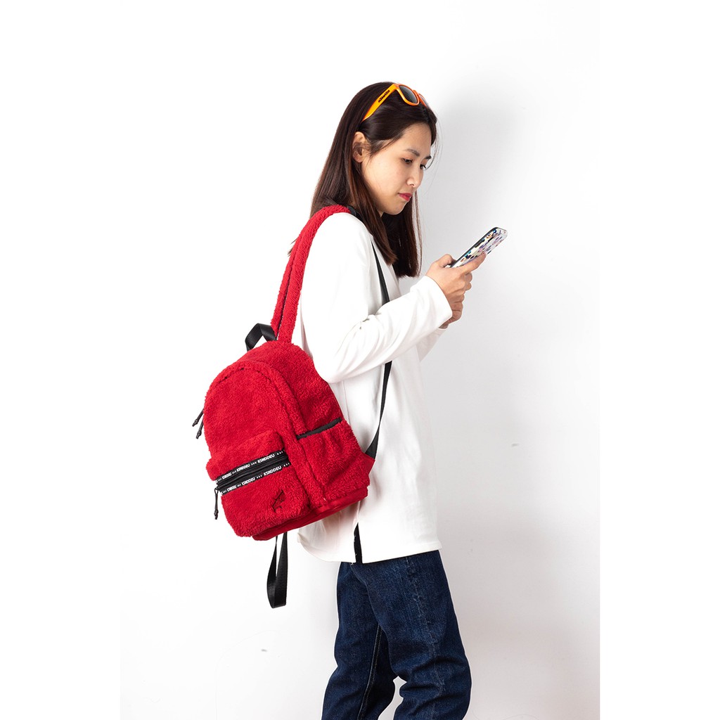 Ba Lô Mini Ksnddeu Bằng Lông Cừu Polyester Sức Chứa Dành Cho Bé Gái