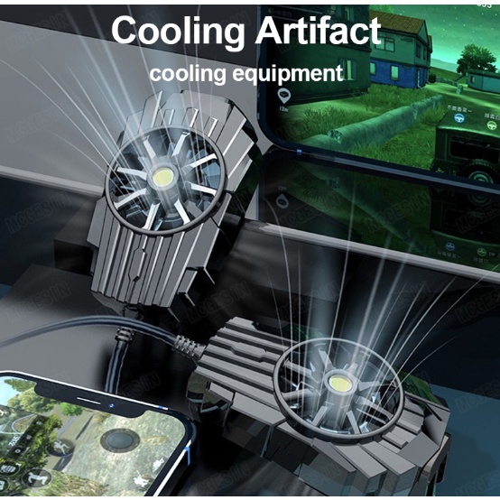 Quạt tản nhiệt điện thoại chuyên game G6 chơi game PUGB / COD / ML cao cấp công nghệ mới