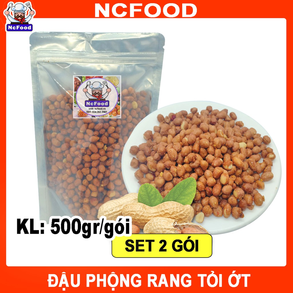 1kg Đậu Phộng Rang Tỏi ớt