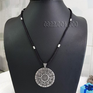 Bộ dây chuyền vải và mặt MZ856