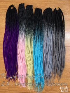 Tóc Dreadlocks dạng tết sợi siêu hot có sẵn